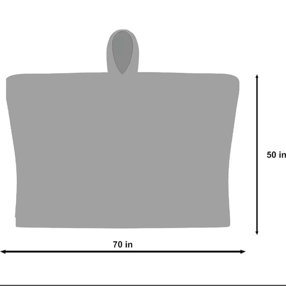 Casa De Alpaca Ecuadorean Poncho Multicolor Hooded Handmade Alpaca One Size - Picture 11 of 11